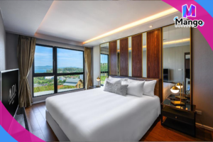 جناح عائلي بغرفتي نوم مع إطلالة على المحيط