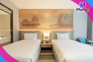 غرفة قياسية توأم مطلة على البحر