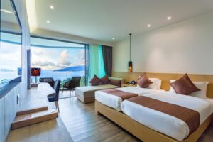 وحدة ديلوكس مع إطلالة بانورامية