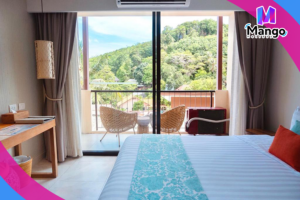Double or Twin Room with Partial Sea View