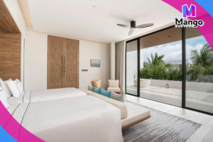 جناح بغرفة نوم واحدة مع حوض استحمام خارجي