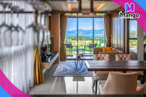 جناح عائلي بغرفتي نوم مع إطلالة على المحيط