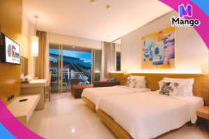 Deluxe Twin with Pool View