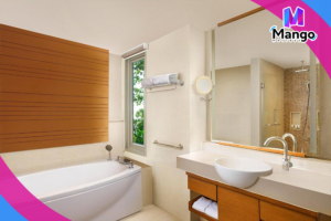 Deluxe, Guest room, 2 Double, Sea view