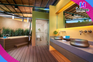 فيلا من غرفة نوم واحدة مع مسبح خاص