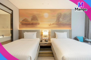 غرفة قياسية توأم مطلة على الحديقة