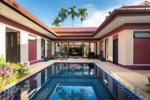 Presidential suite 4 bedroom private pool villa