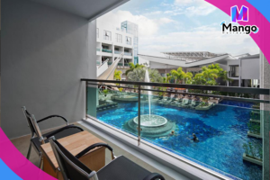 Deluxe Twin with Pool View