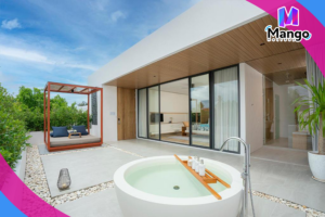 جناح بغرفة نوم واحدة مع حوض استحمام خارجي