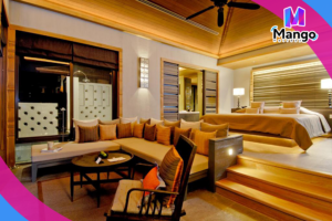 فيلا فاخرة بغرفة نوم واحدة مع مسبح وإطلالة على المحيط