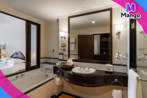 Two-Bedroom Family Room with One King Bed, Triple Bunk Bed, Two Single Beds and Private Balcony