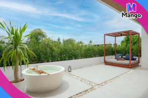 جناح بغرفة نوم واحدة مع حوض استحمام خارجي