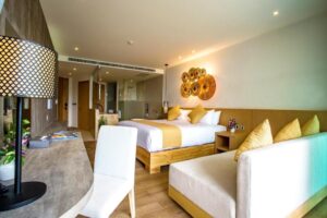 غرفة ديلوكس مزدوجة أو توأم