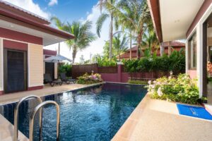 Presidential suite 4 bedroom private pool villa