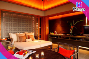 فيلا فاخرة بغرفة نوم واحدة مع مسبح وإطلالة على المحيط