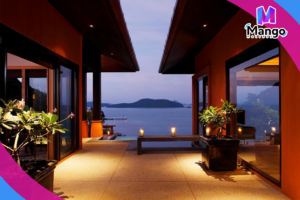 فيلا فاخرة بغرفة نوم واحدة مع مسبح وإطلالة على المحيط