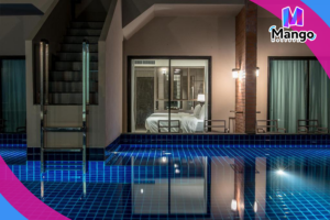 غرفة سوبيريور مزدوجة أو توأم مع إمكانية الوصول إلى المسبح