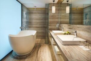 جناح ساحة فناء كينغ من غرفة نوم واحدة مطل على المدينة وشرفة 1