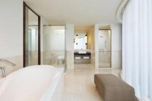 جناح كوربوريت كينغ من غرفة نوم واحدة مطل على المدينة 