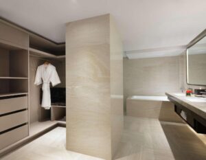 جناح كينغ من غرفة نوم واحدة مطل على المحيط 