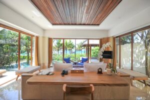 فيلا أوشن مطلة على المسبح 