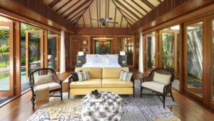 فيلا بغرفة نوم واحدة مع بركة سباحة 