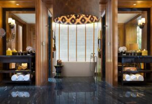 فيلا بغرفة نوم واحدة مع بركة سباحة 