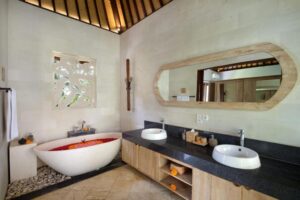 فيلا بغرفة نوم واحدة مع مسبح وإطلالة على الغابة 