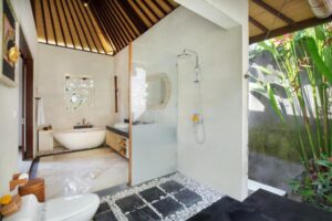 فيلا بغرفة نوم واحدة مع مسبح وإطلالة على الغابة 