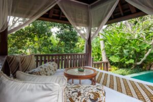 فيلا تضم غرفة نوم واحدة مع حمام سباحة عميق 