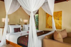 فيلا تضم غرفة نوم واحدة مع حمام سباحة عميق 