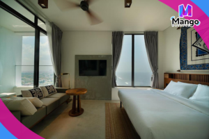 Superior Double with Terrace (Sea & City View)