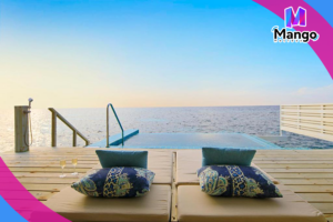 Premium Deluxe Sunset Overwater Villa with Pool