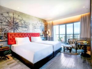 غرفة سوبيريور مزدوجة مع إطلالة على المحيط