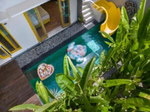 فيلا من غرفة نوم واحدة مع مسبح خاص