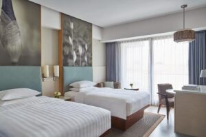 ديلوكس توأم مطلة على المسبح