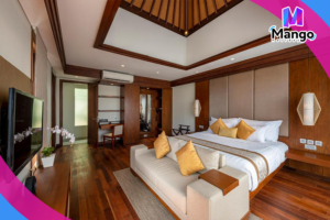 فيلا من غرفة نوم واحدة مع مسبح خاص وحوض استحمام ساخن