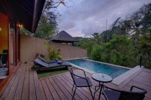 فيلا من غرفة نوم واحدة مع مسبح خاص وإطلالات على الوادي المقدس 