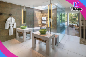 كينغ رائعة مع ملاذ حديقة 