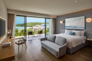 Two-Bedroom Penthouse with Balcony and Ocean View