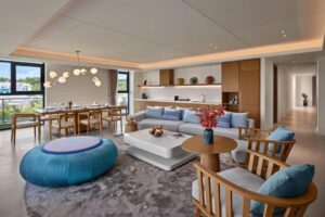 Two-Bedroom Penthouse with Balcony and Ocean View