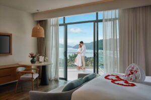Two-Bedroom Penthouse with Balcony and Ocean View