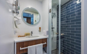 1Bedroom French Balcony Double Apartment with patio view