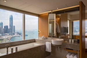 Bedroom Suite Victoria Harbour view