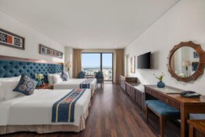 Balcony Triple City View