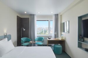 Classic with a double bed