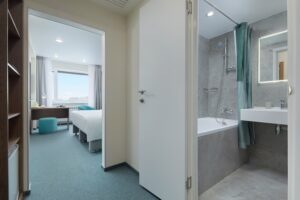 Classic with a double bed