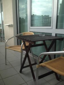 Comfort with balcony