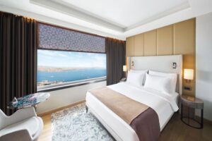 Corner Double Room with Bosphorus View