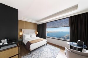 Corner Double Room with Bosphorus View